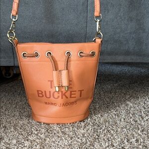 Marc Jacobs Tangerine Bucket Shoulder Bag